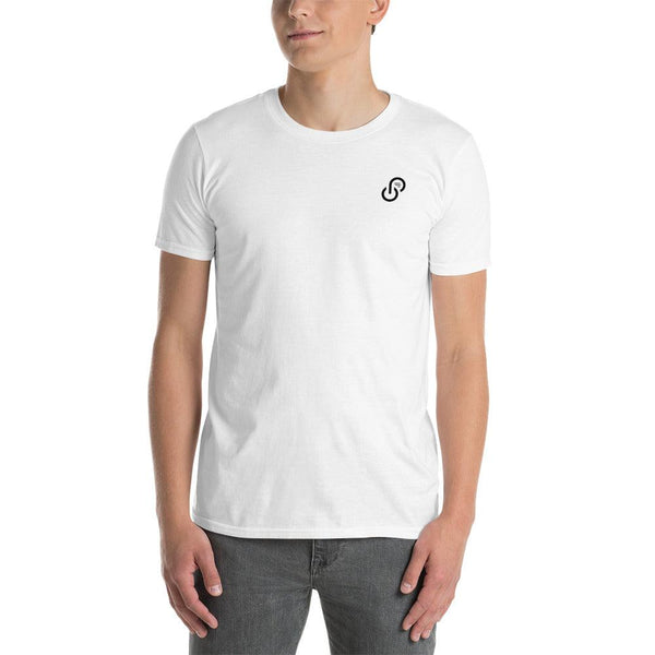 Classic T-shirt - White w/ Black Logo - On Par